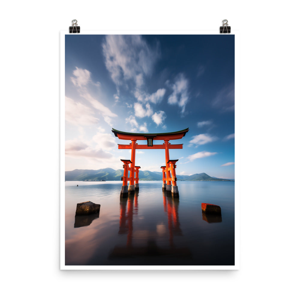 Japan water torii