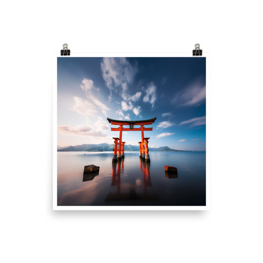 Japan water torii